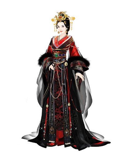 (熹妃传服装特有)熹妃传官服：华丽古装，绽放着宫廷风华的传统服饰装扮展示