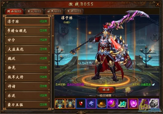 (怒战红颜群英版)怒战红颜时装boss名字大全：挑战全新时尚BOSS，解锁多彩时装之谜