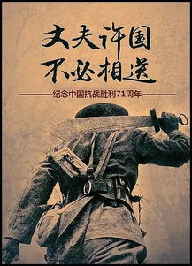 勇敢抗日英雄的感人故事：勇往直前，绝不低头，铭记历史，崇敬英雄。
