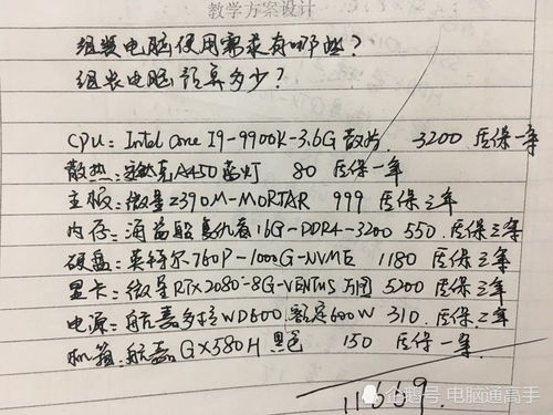最新电脑配置清单及价格一览：性能、价格、品牌全方位评测和对比